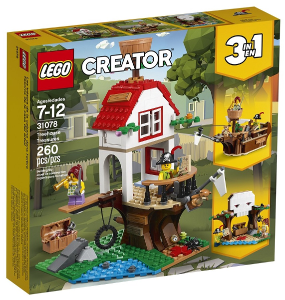 31078 LEGO Creator: Tree House Treasures (Retired) (Certified Complete)