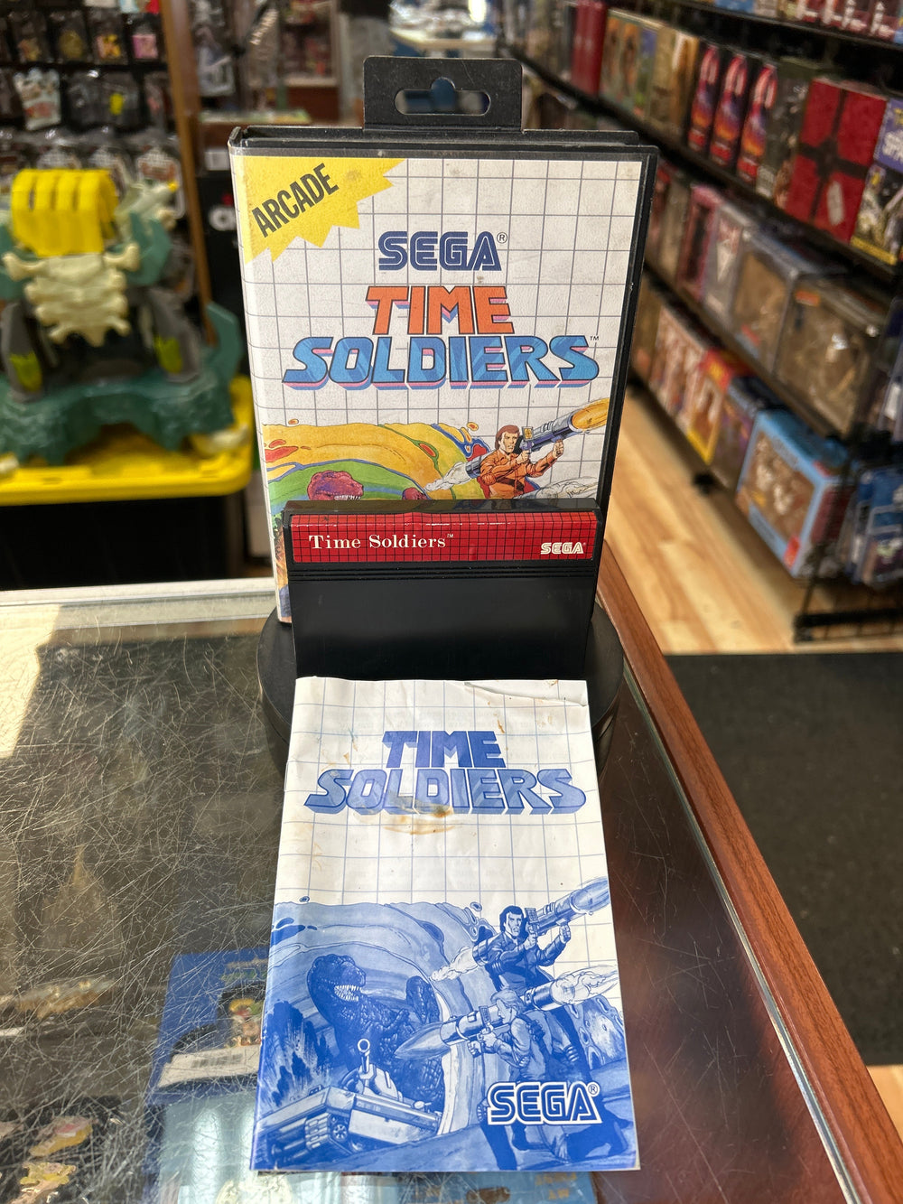 Time Soldiers 0843 (SEGA Master System SMS, Video Games) **COMPLETE**