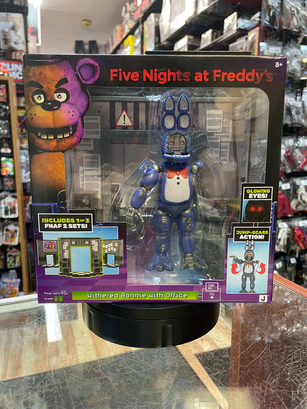 Withered Bonnie with Office (Five Nights at Freddys,Jazwares) **SEALED**
