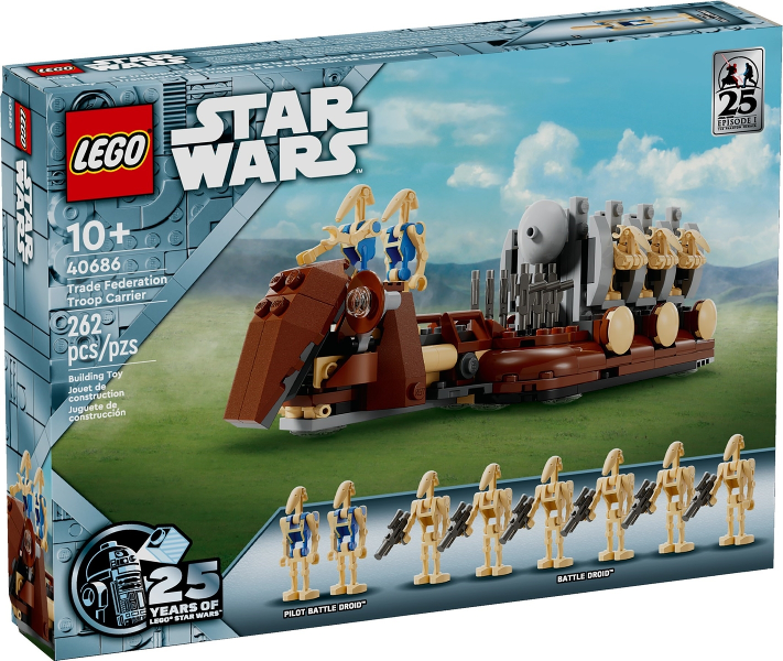 40686 Trade Federation Troop Carrier (Retired) (New Sealed)