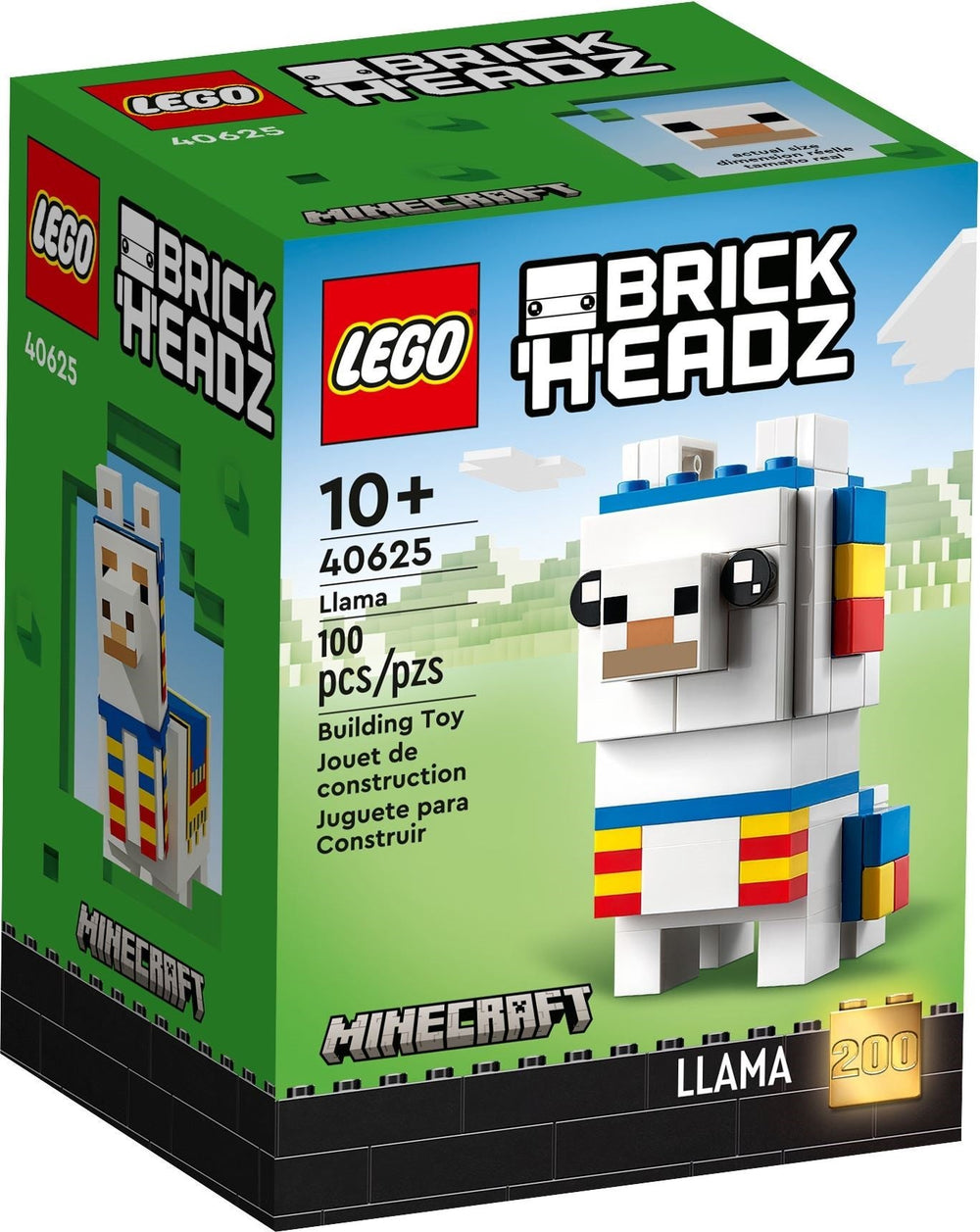 40625 LEGO Minecraft: Llama Brickheadz (Retired) (New Sealed)