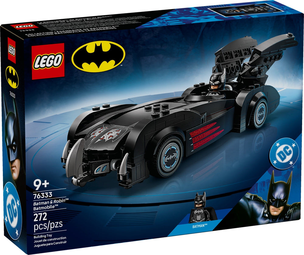 76333 Batman & Robin Batmobile (Certified Complete)