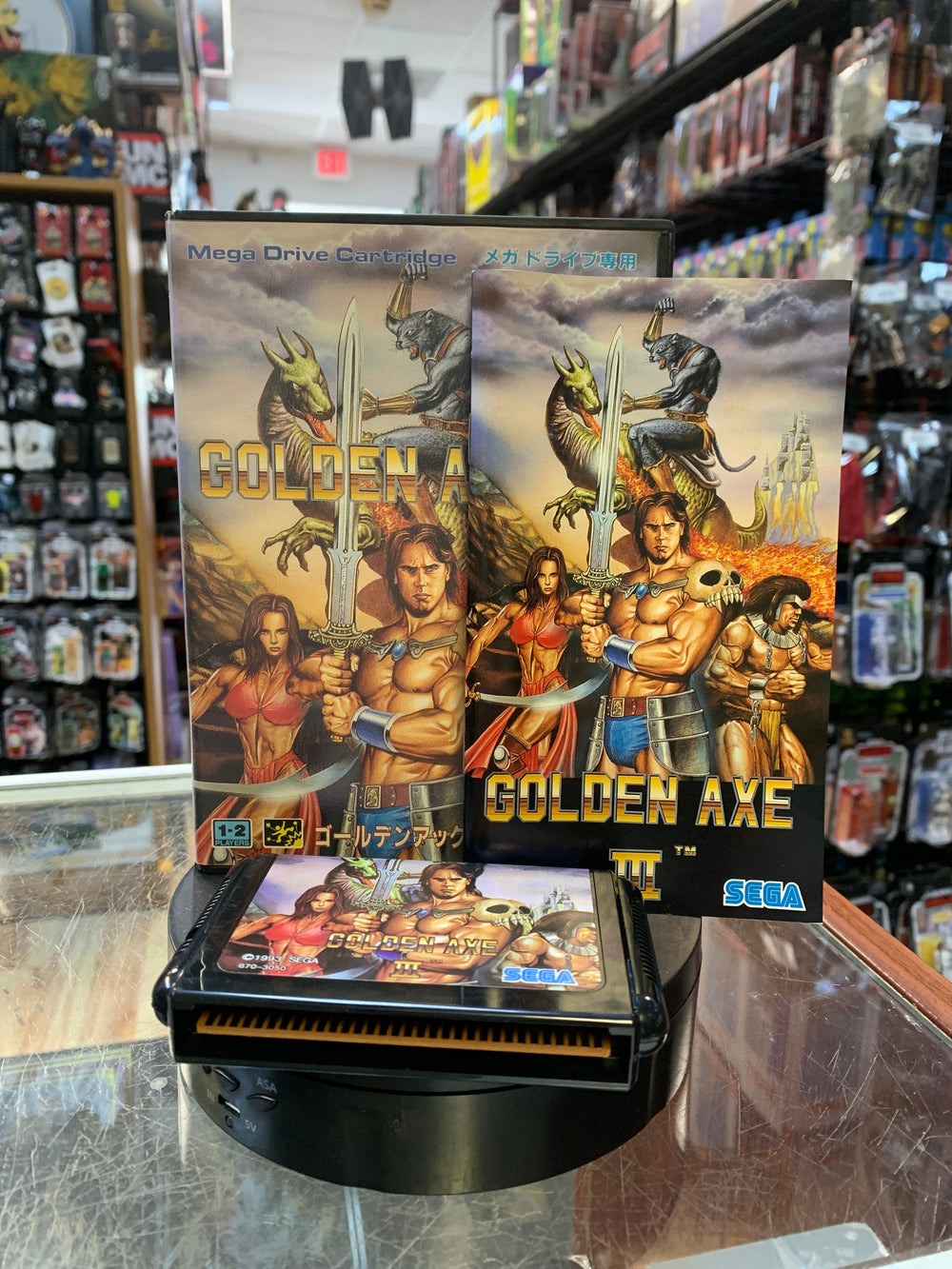 Golden Axe III Japanese (Sega Genesis Mega Drive, Vintage Video Games) COMPLETE