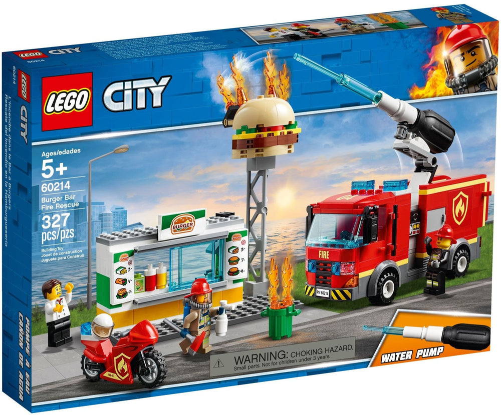 60214 LEGO City: Burger Bar Fire Rescue (Retired) (New Sealed)