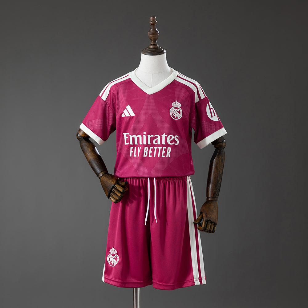 Kids Real Madrid Third Jersey 2026-2027 Football Kit Soccer
