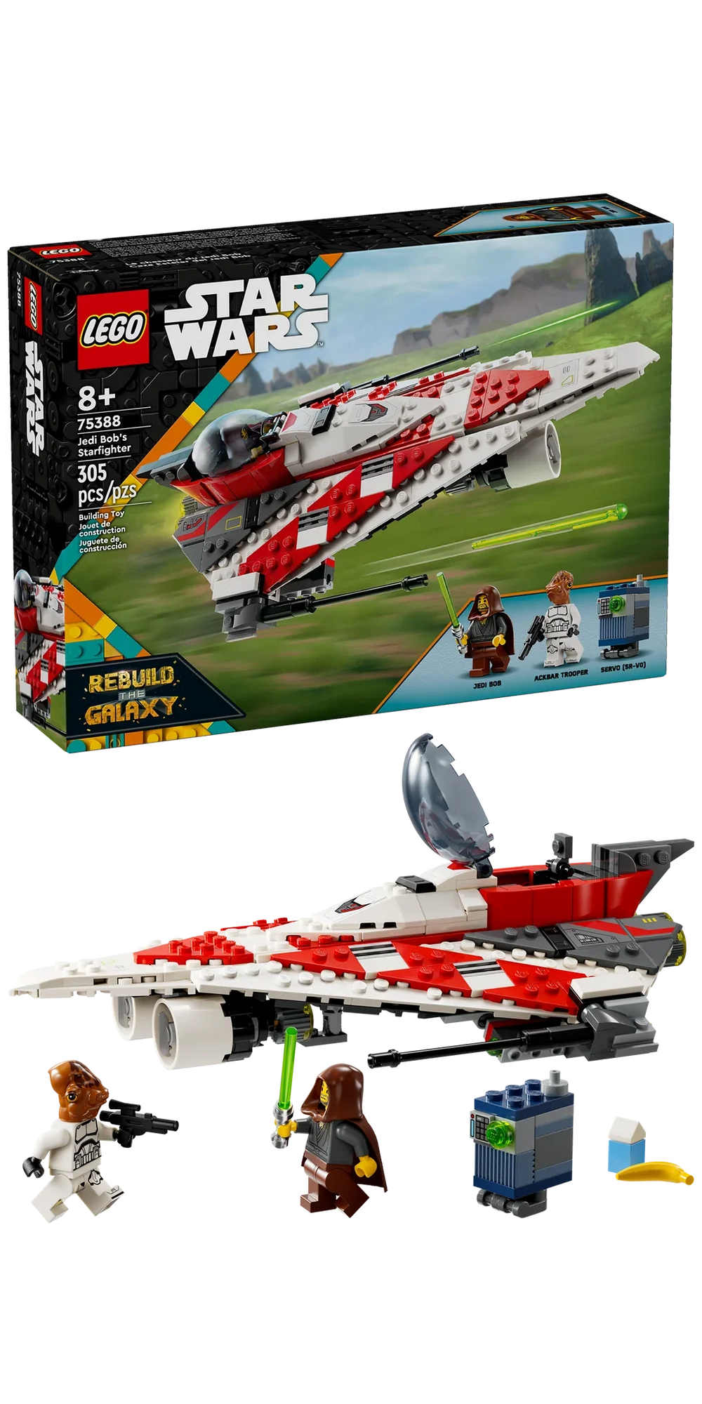 75388 Jedi Bob’s Starfighter (Certified Complete)