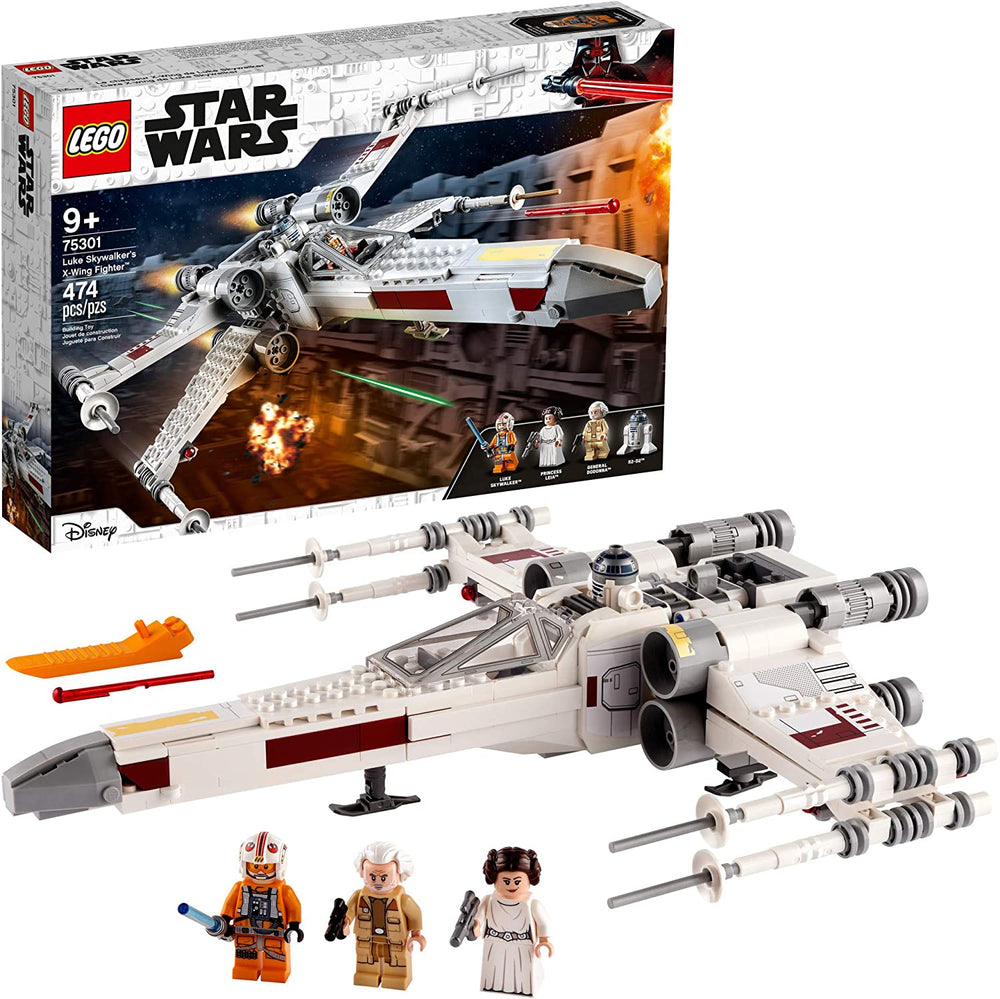 75301 Luke Skywalker's X-wing Fighter (Retired) (Open Box Sealed Bags)