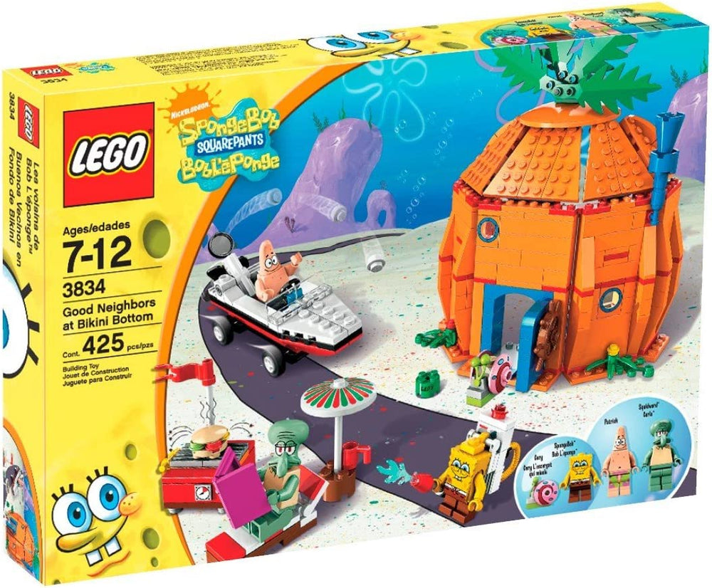 3834 Good Neighbors at Bikini Bottom (Retired) (Certified Complete)