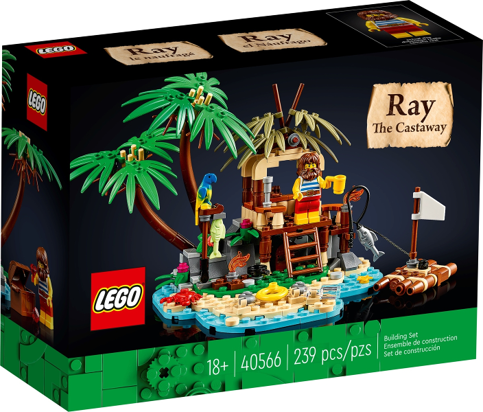 40566 Ray The Castaway (Retired) (Certified Complete)