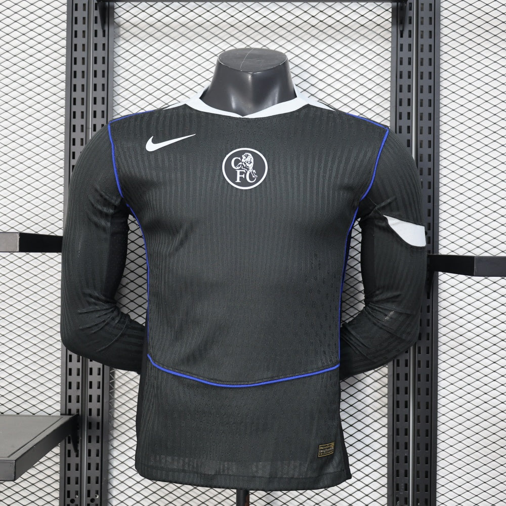 Chelsea Jersey 25/26 Third Football Kit Player Version Long