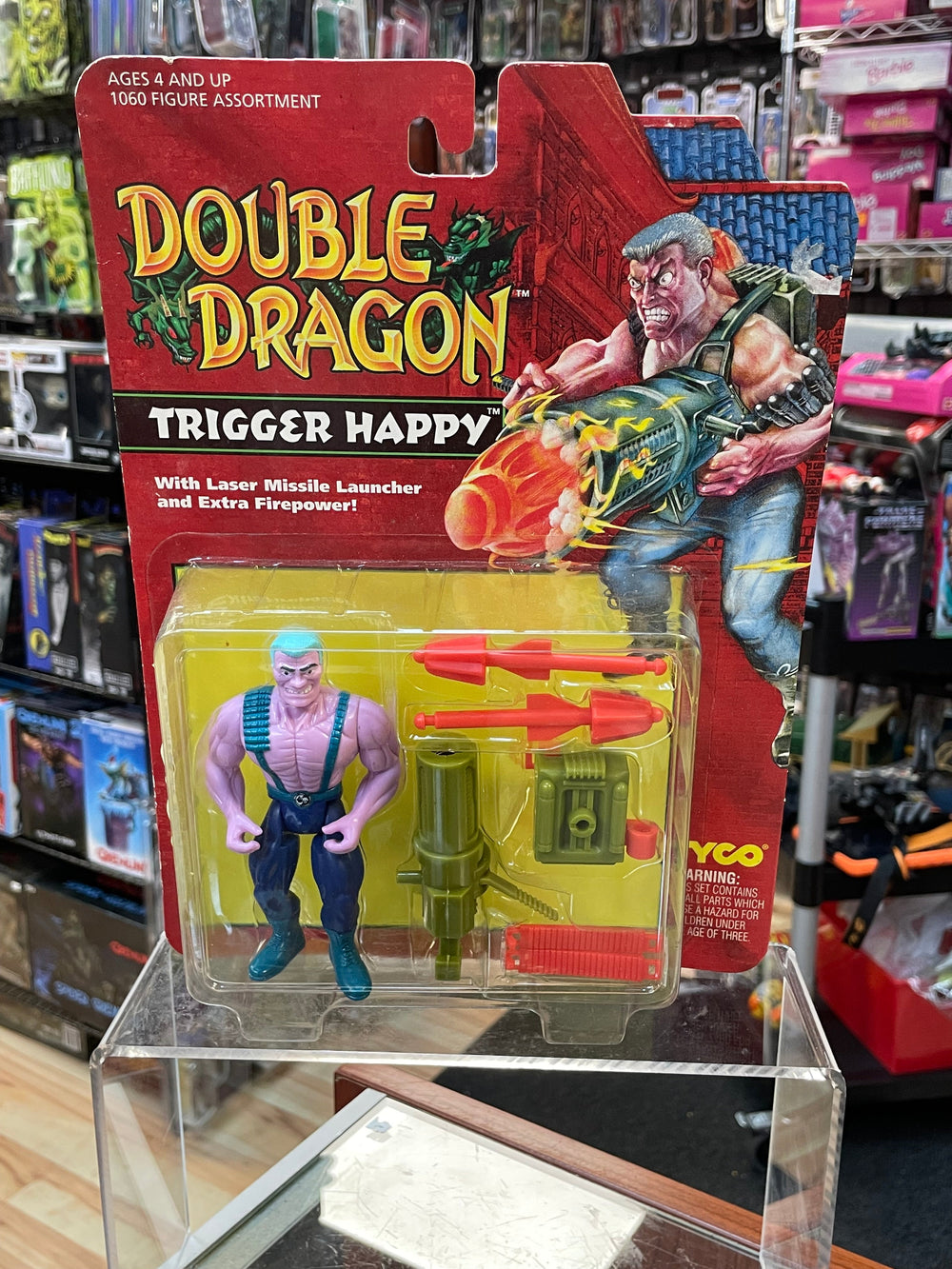 Trigger Happy (Vintage Double Dragon, Tyco)**SEALED**