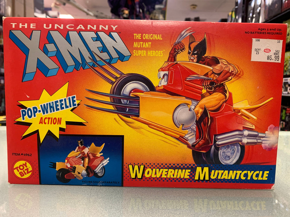 Wolverine Mutantcycle 2596 (Vintage X-Men, Toybiz) Sealed