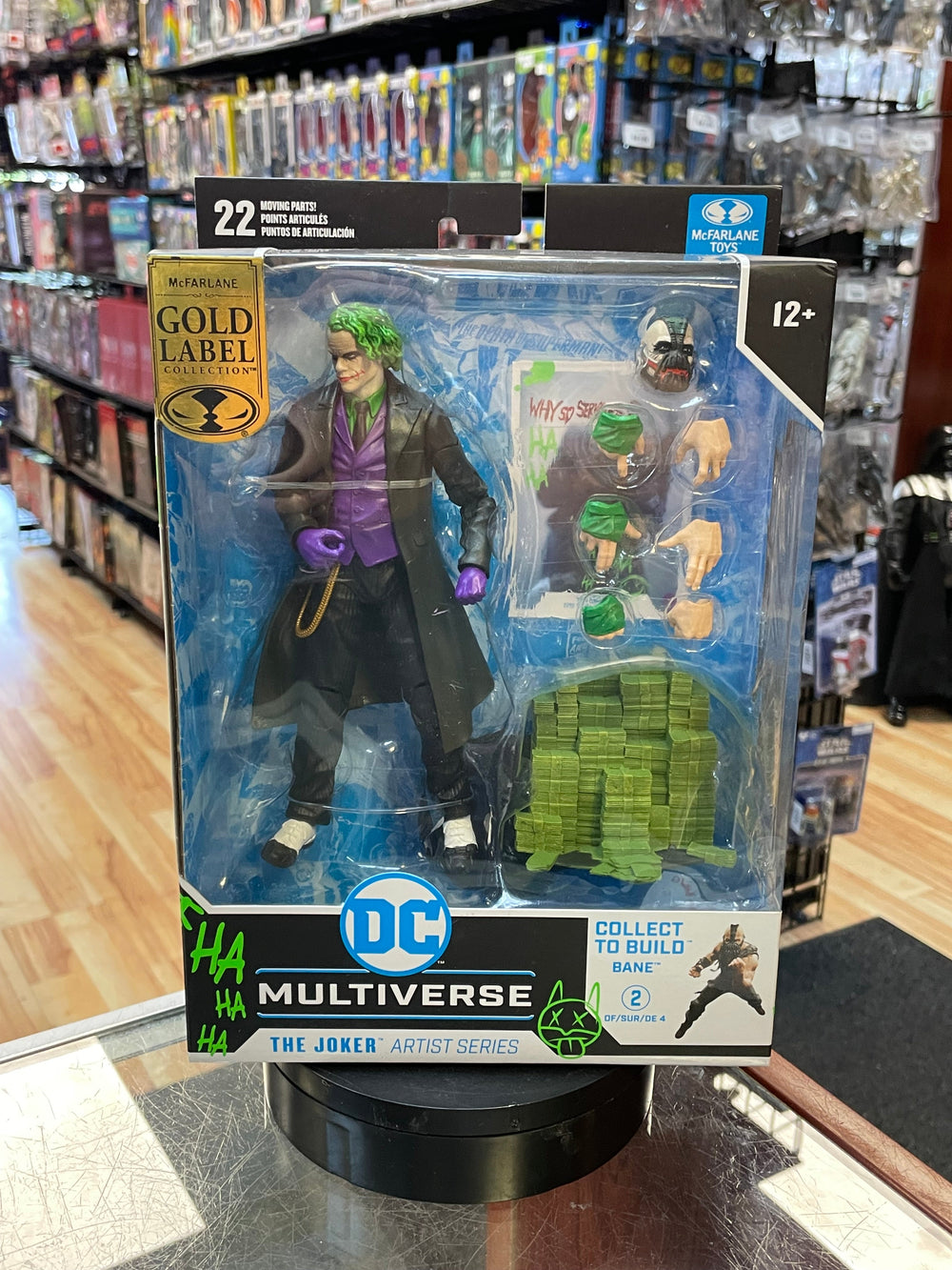 The Joker Artist Series (DC Multiverse McFarlane Toys, Batman TDKR) SEALED