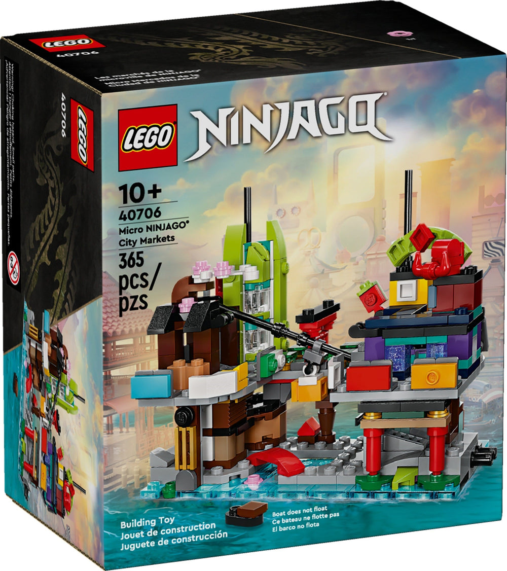 40706 LEGO Ninjago: Micro NINJAGO City Markets (Retired) (New Sealed)
