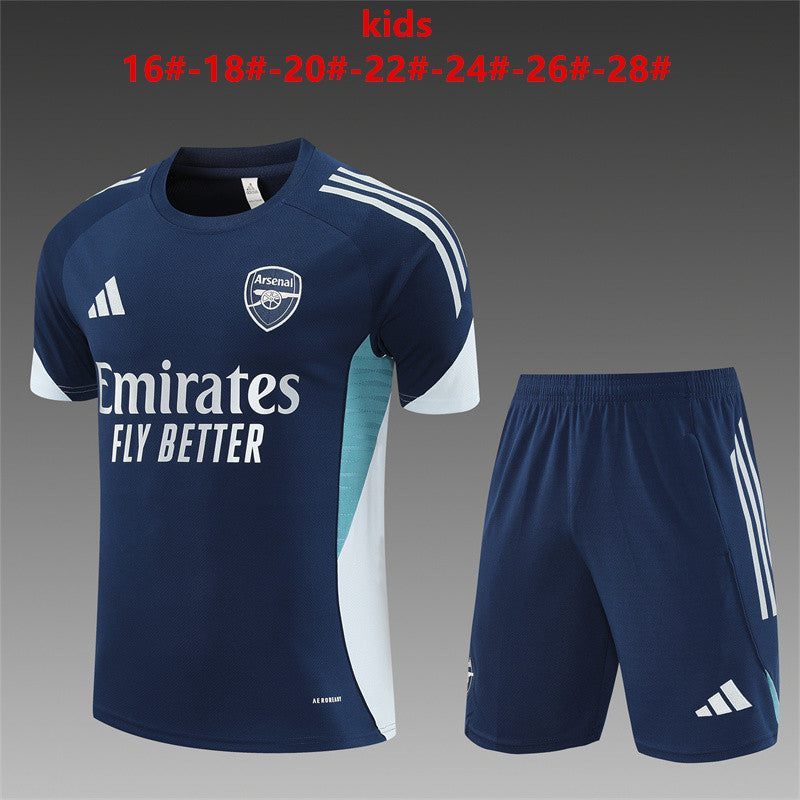 Kids Arsenal Training Tracksuits 25-26 Football Kit Soccer
