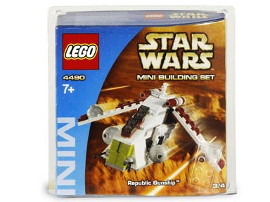 4490 Republic Gunship - Mini (Retired) (Certified Complete)