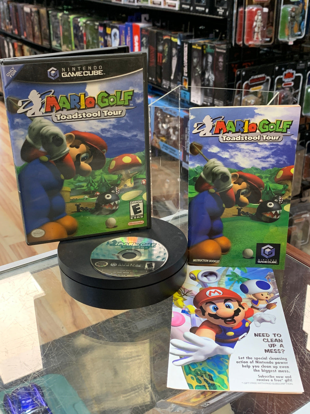 Mario Golf Toadstool Tour (Nintendo Gamecube, Video Game)**TESTED**