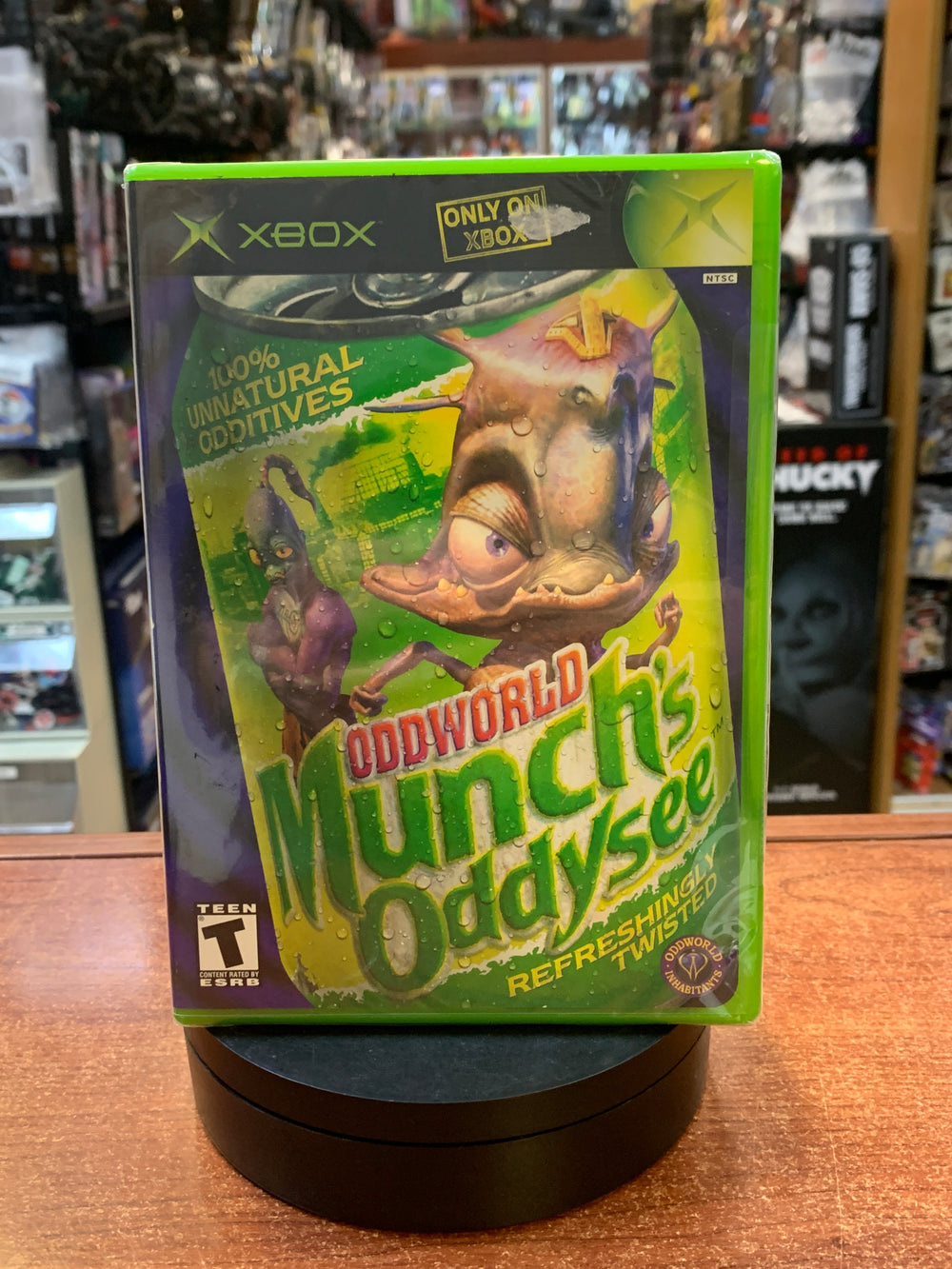Oddworld Munch's Oddysee (Microsoft XBOX, Video Games) ** SEALED**