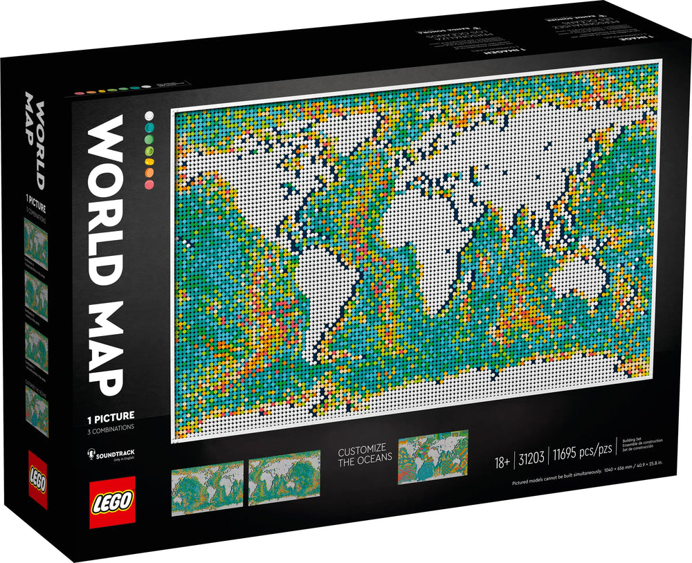 31203 LEGO Art World Map