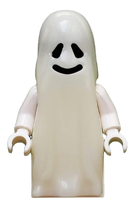 GEN002 Ghost with 1 x 2 Plate and 1 x 2 Brick as Legs