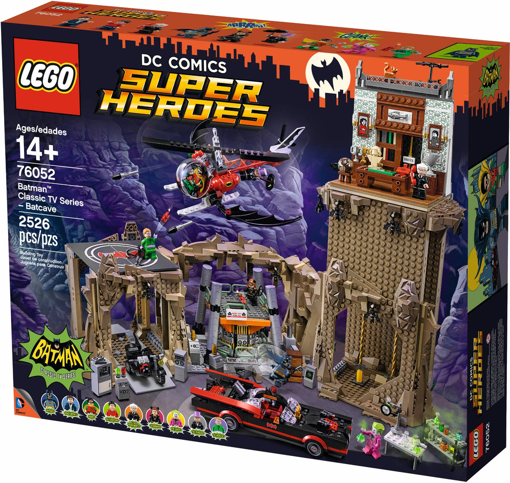 76052 LEGO Batman: Batman Classic TV Series - Batcave (Retired) (Certified Complete)