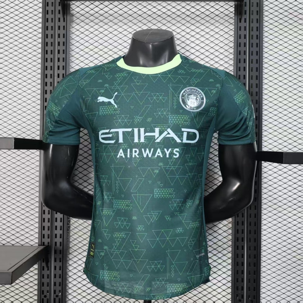 Manchester City Jersey 25/26 Fourth Football Kit Player