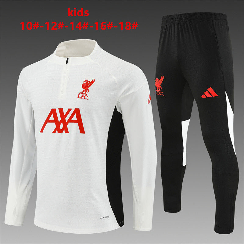 Kids Liverpool Training Tracksuits 25/26 Football Kit