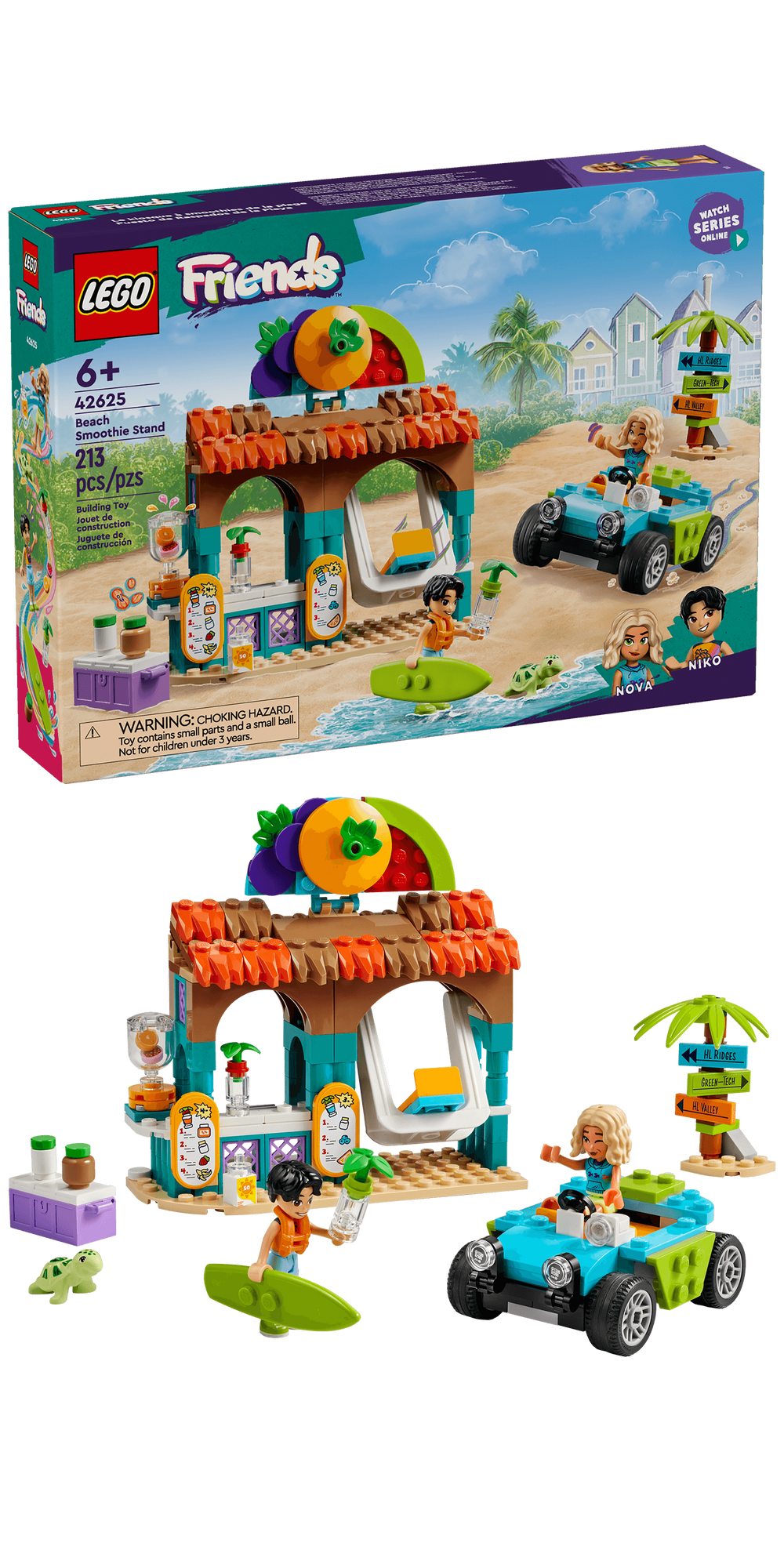 42625 LEGO Friends: Beach Smoothie Stand