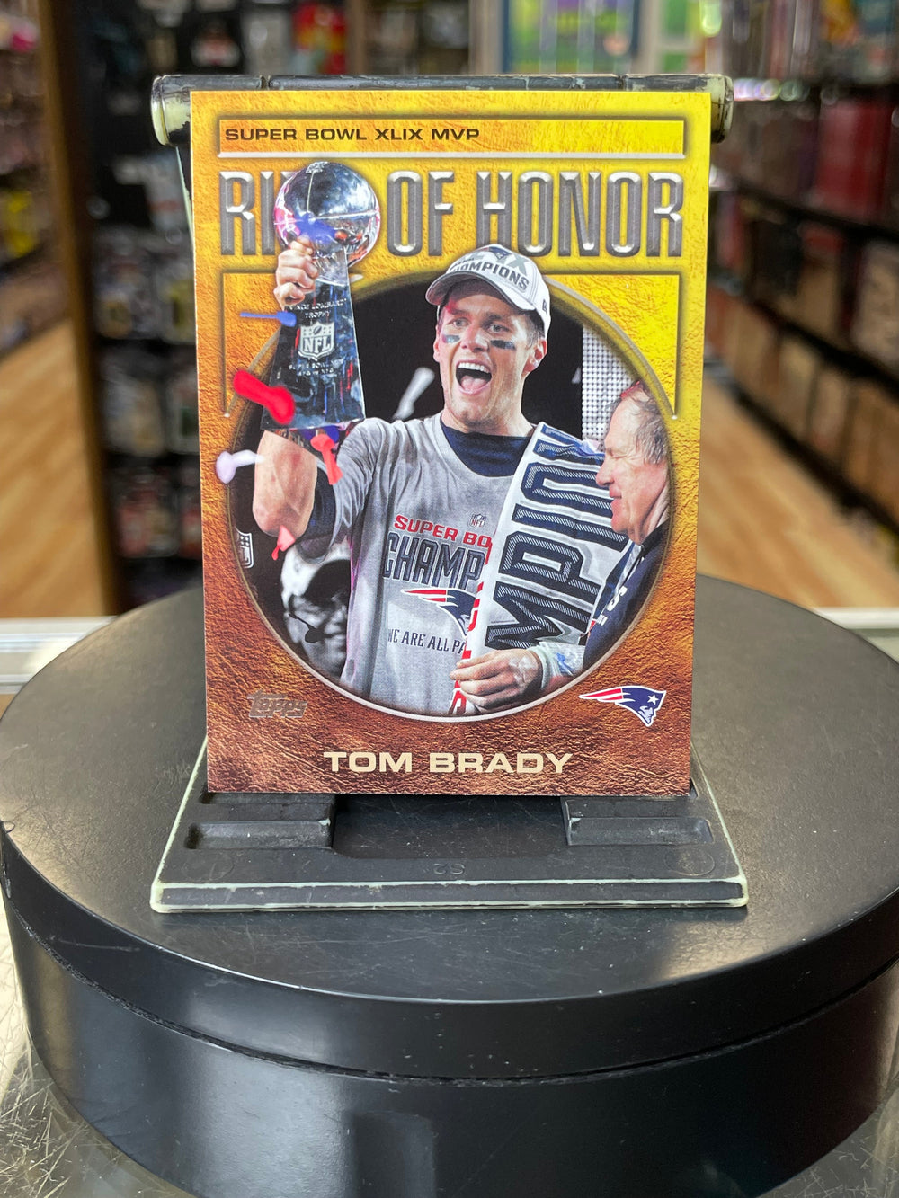 Tom Brady -Ring of Honor XLIX MVP- (Topps, NFL Flagship 2026)