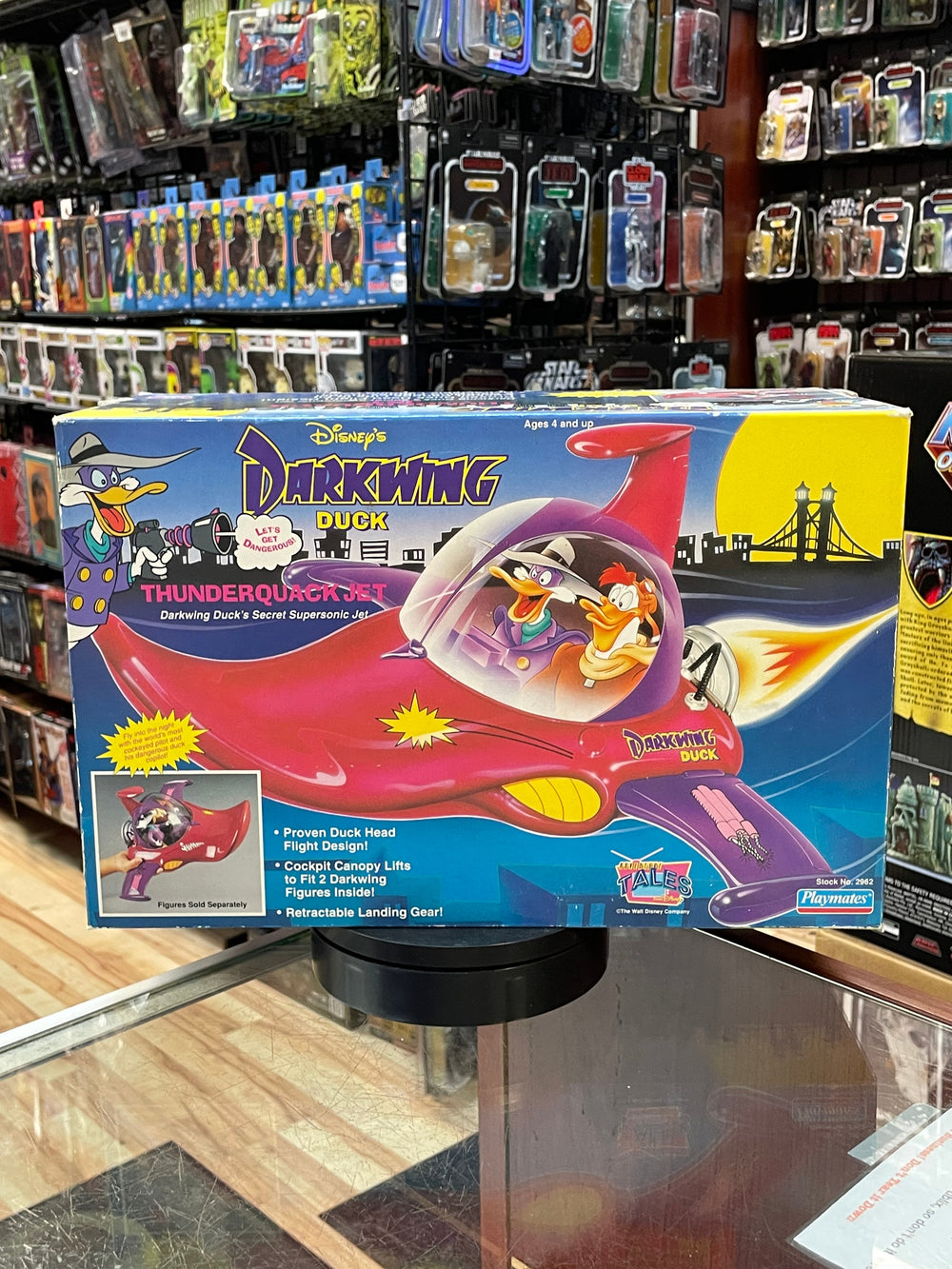 Thunderquack Jet (Disney Darkwing Duck, Playmates) **SEALED**