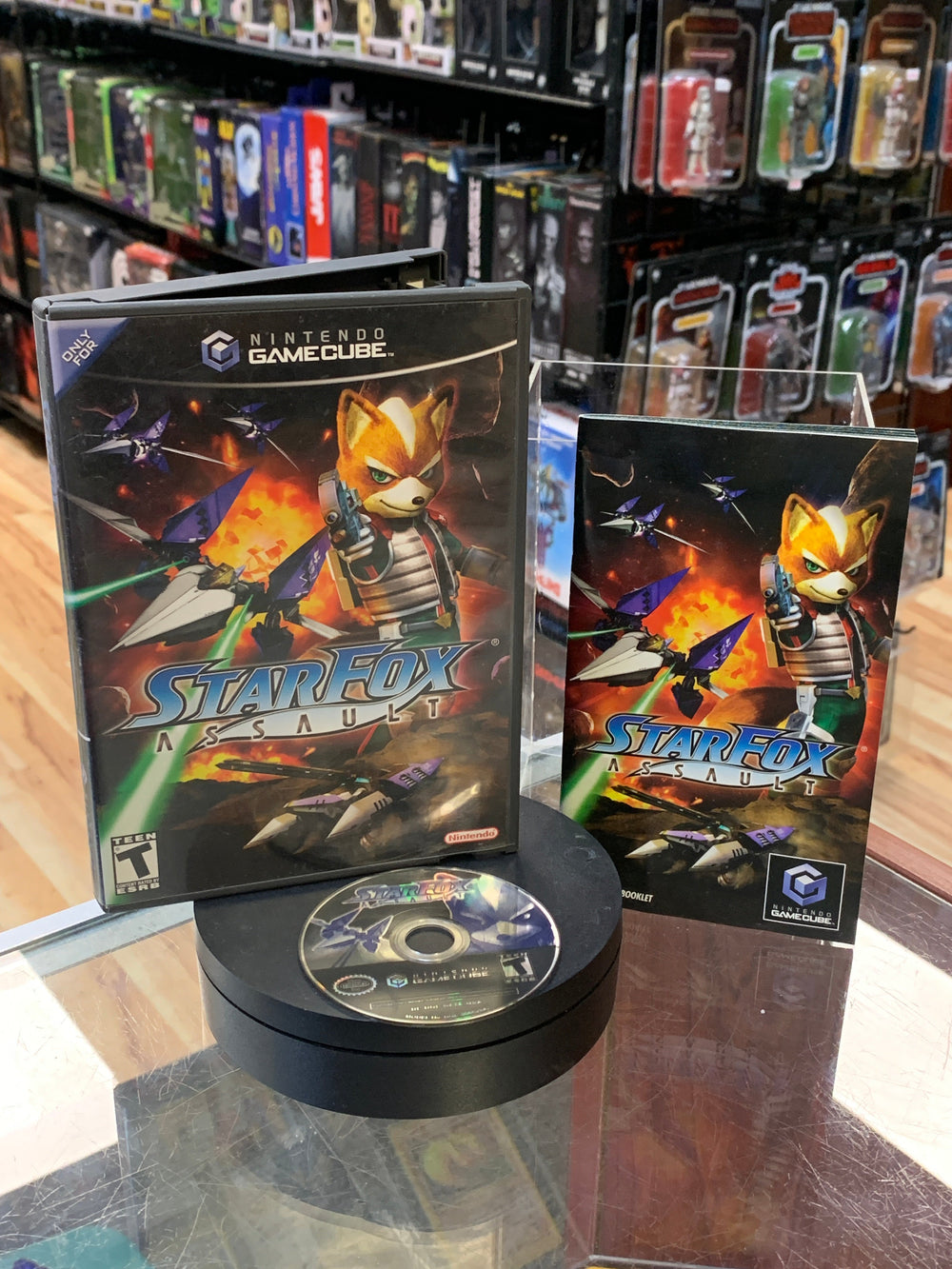 Star Fox Assault (Nintendo Gamecube, Video Game)**TESTED**