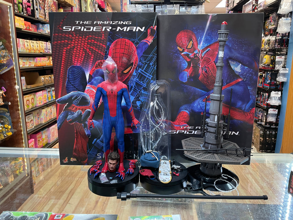 The Amazing Spider-Man Deluxe Version MMS772 (Hot Toys, Marvel Spider-Man) COMPLETE