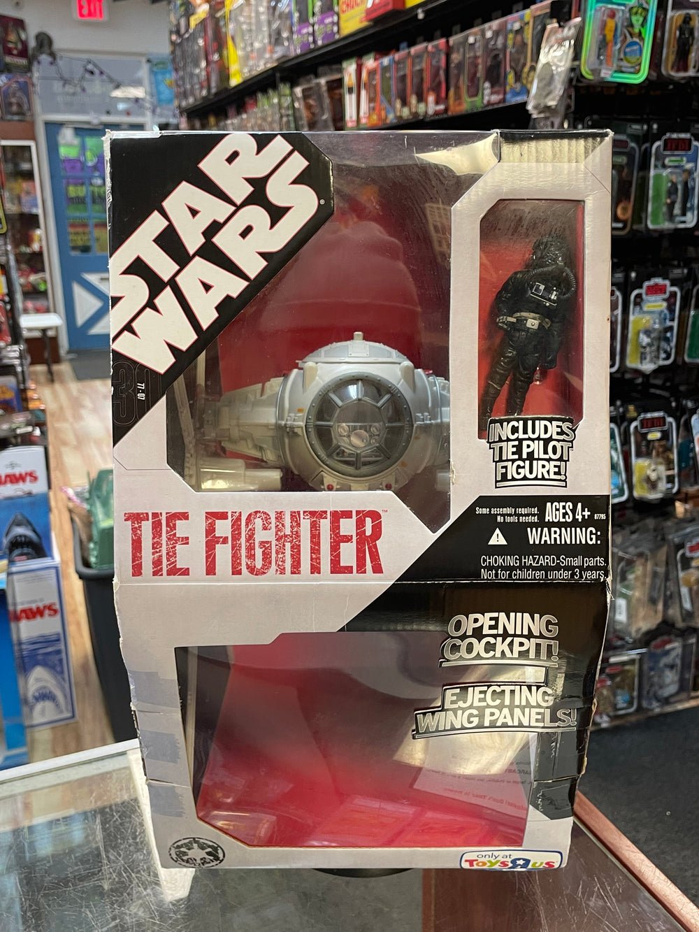 White Tie Fighter with Tie Pilot TRU Exclusive (Star Wars, Hasbro) **SEALED**