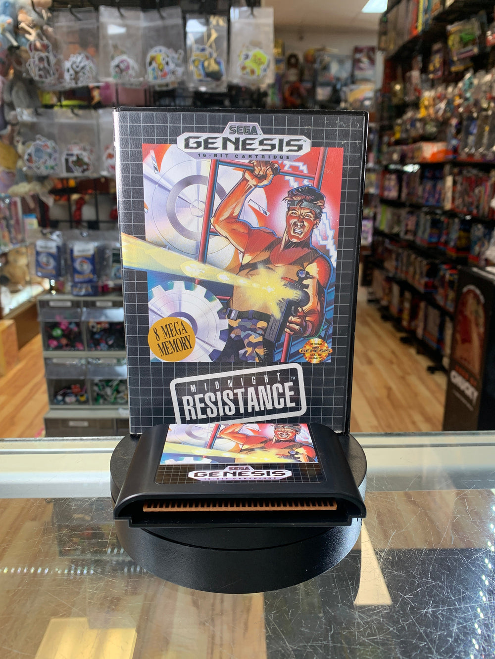 Midnight Resistance (Sega Genesis, Vintage Video Games) COMPLETE