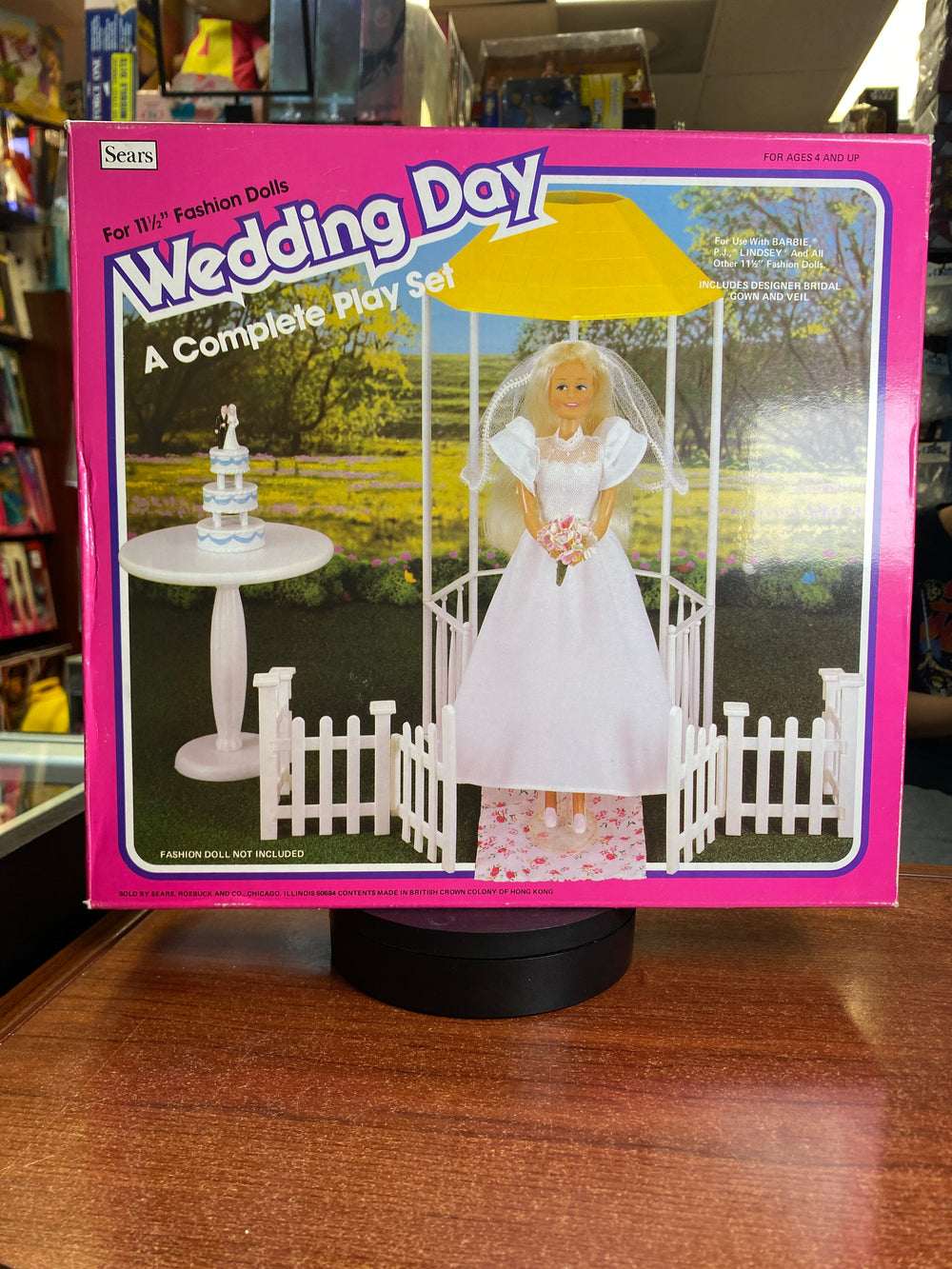 Wedding Day PlaySet (Sears, Fashion Dolls) **OPEN BOX NEW**