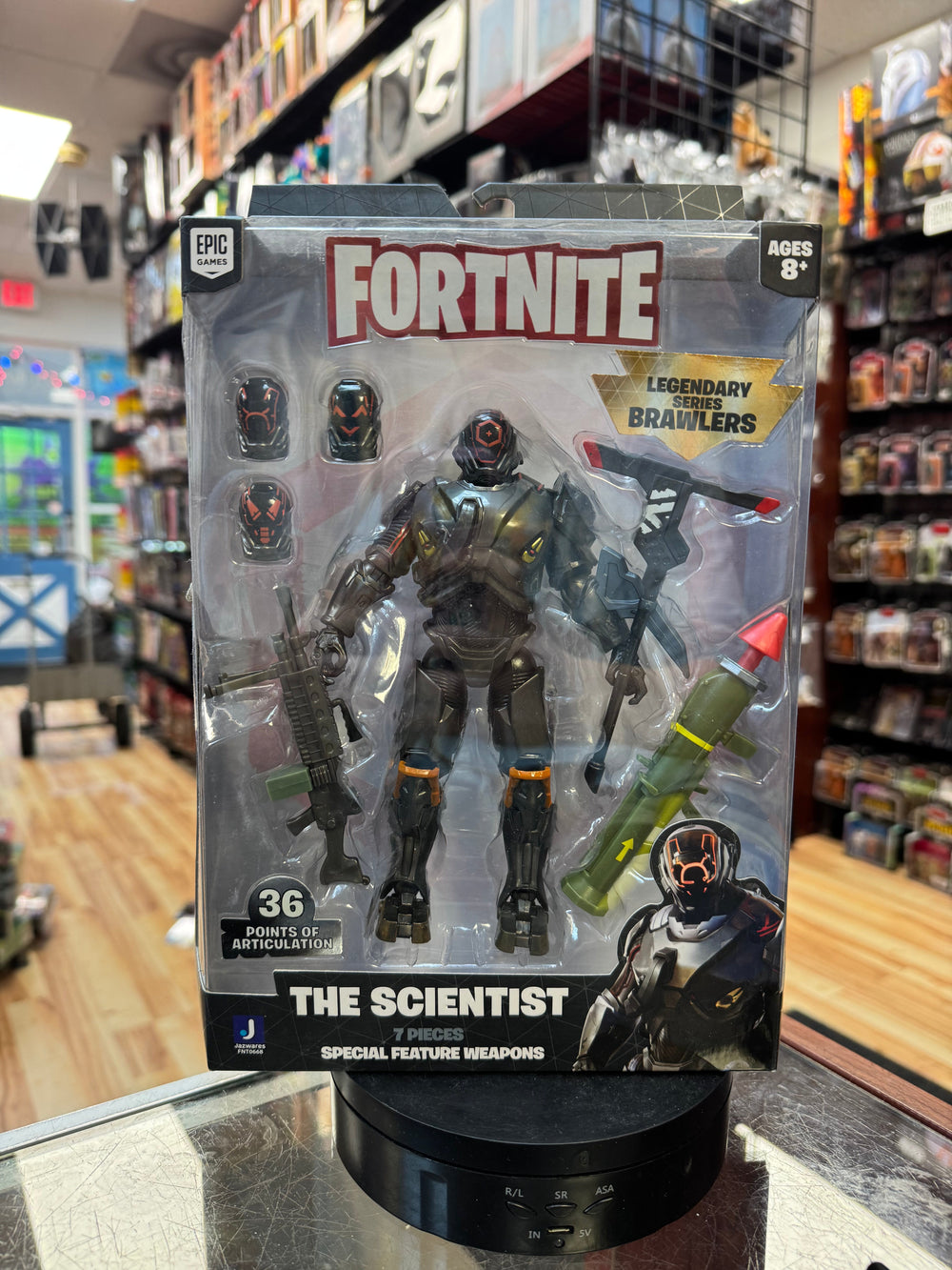 The Scientist 6" (Fortnite, Jazwares) **SEALED**