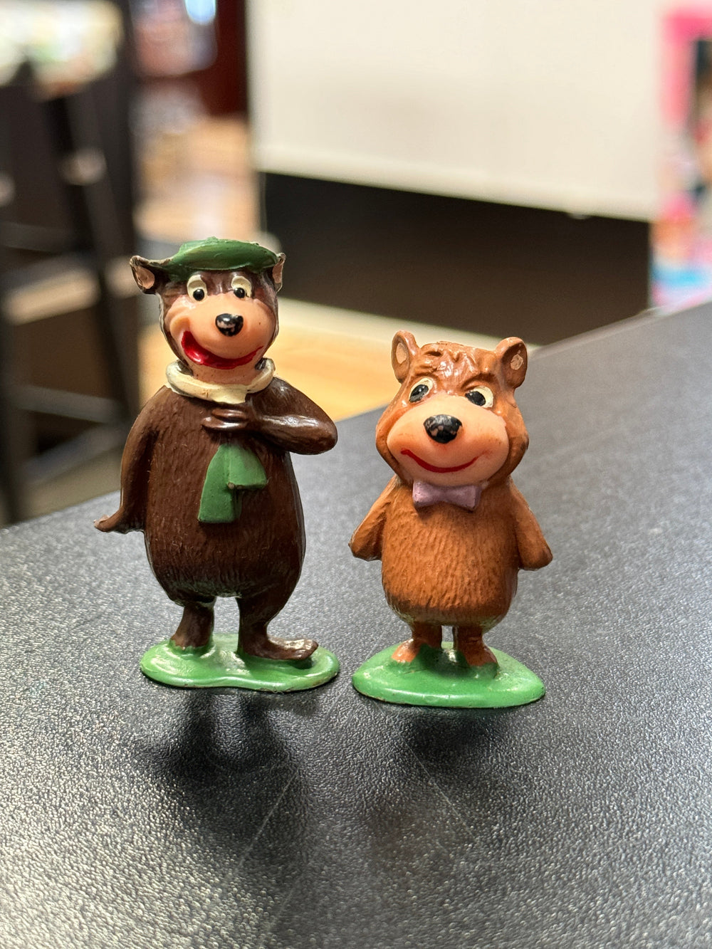 Yogi Bear & Boo Boo Miniature Figure (Vintage Marx, Hanana Barbara)