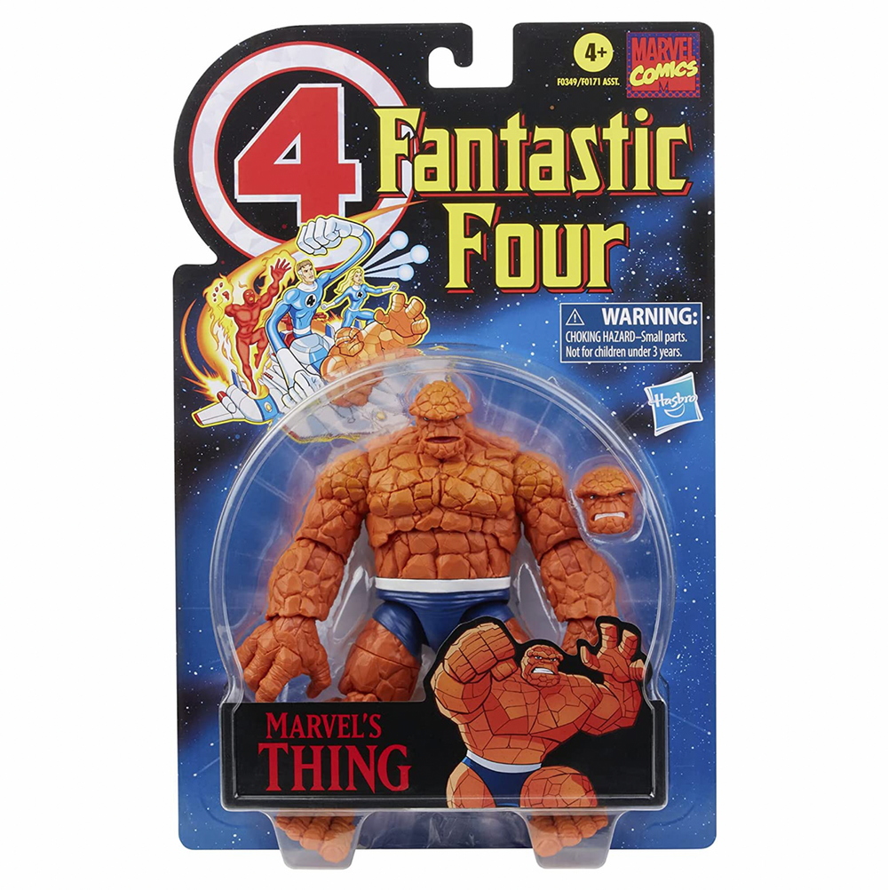 The Thing Retro Card (Marvel Legends Retro, Hasbro) *SEALED*