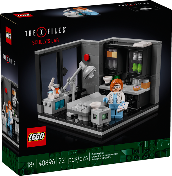 40896 The X-Files: Scully's Lab (Retired) (New Sealed)