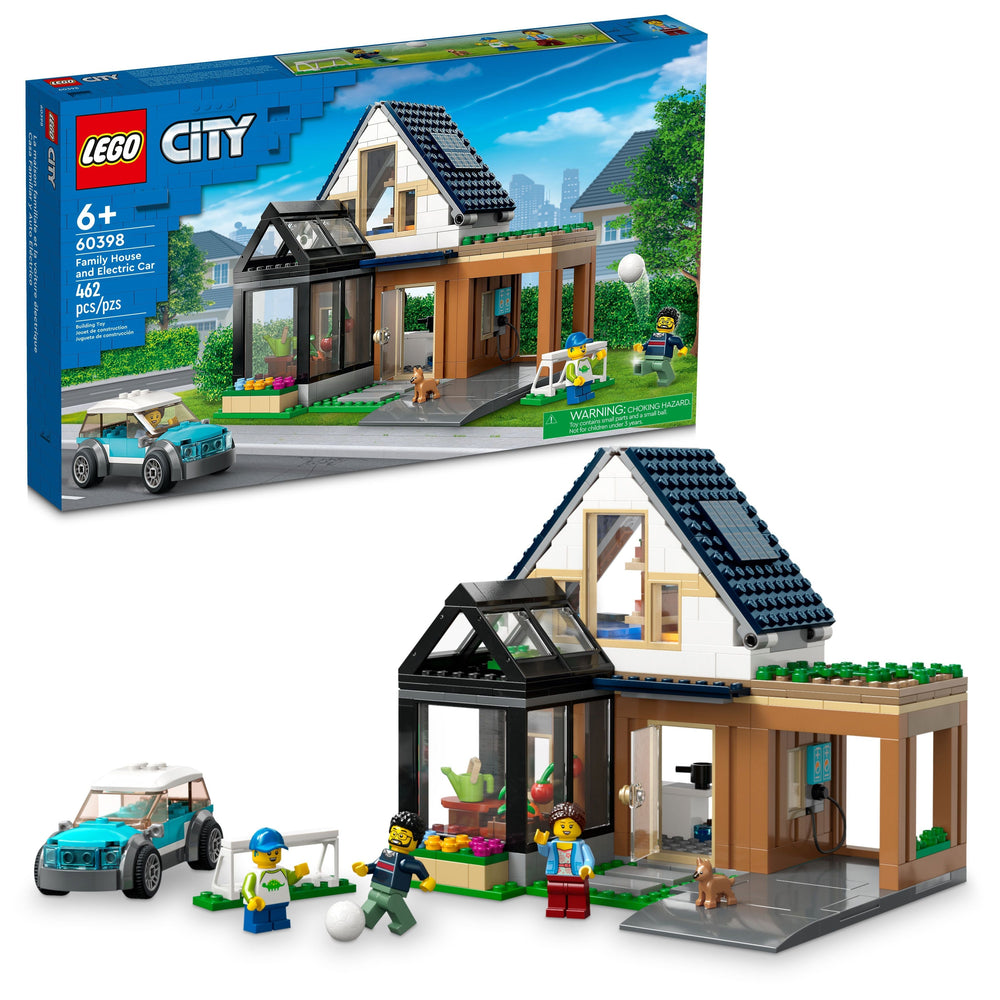60398 Family House and Electric Car
