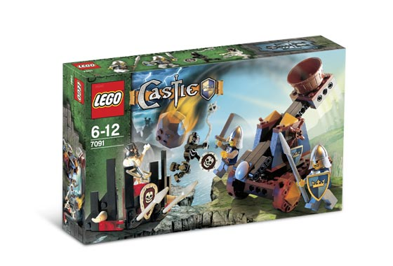 7091 Knights' Catapult Defense (Retired) (New Sealed)