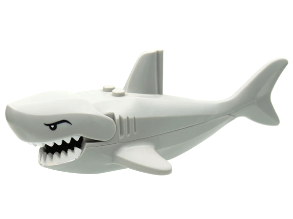 62605pb01c01 Shark Large with Gills with White Teeth