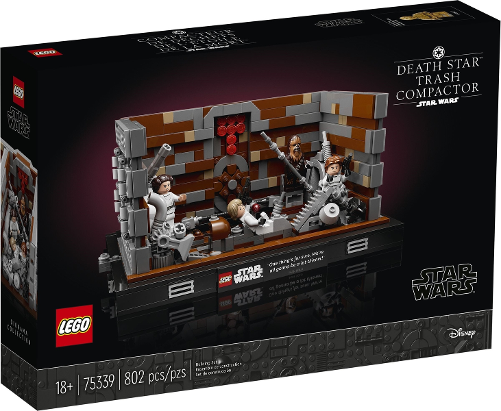 75339 Death Star Trash Compactor Diorama (Certified Complete)