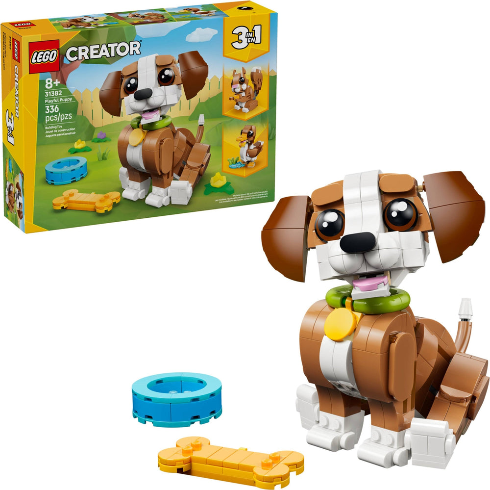 31382 Cute Animals: Playful Puppy Dog