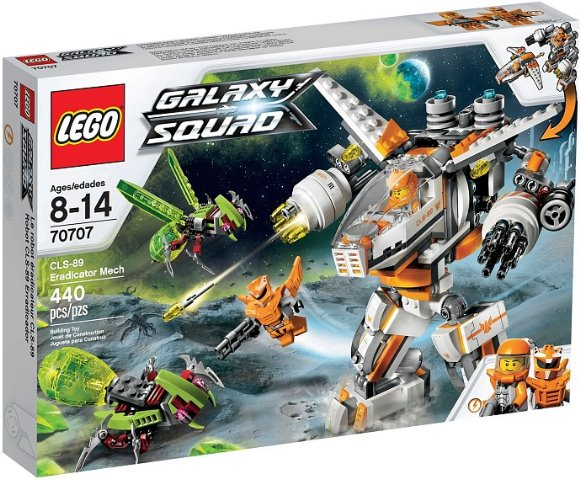 70707 CLS-89 Eradicator Mech (Retired) (Certified Complete)