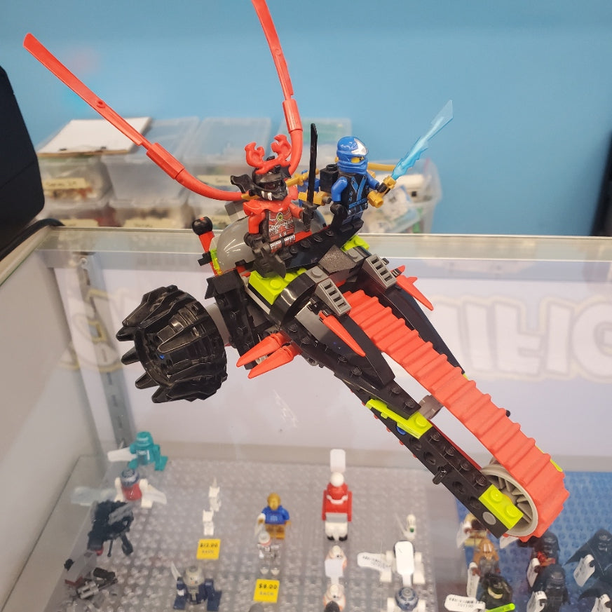 70501 LEGO Ninjago: Warrior Bike (Retired) (Previously Owned)