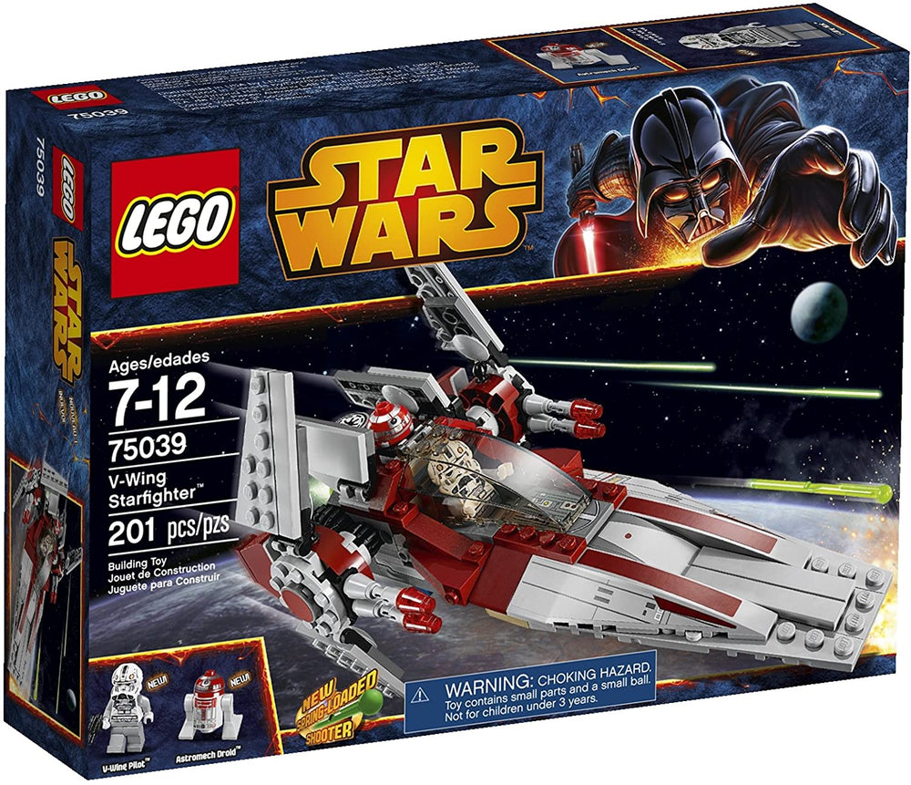 75039 Star Wars V-Wing Starfighter (Retired) (Open Box Sealed Bags)