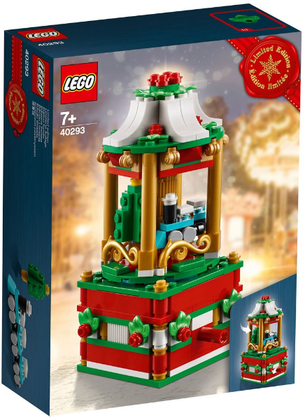 40293 Christmas Carousel (Retired) (Certified Complete)