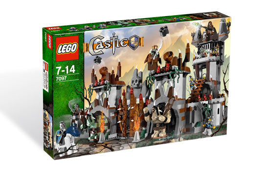 7097 Trolls' Mountain Fortress (Retired) (Certified Complete)