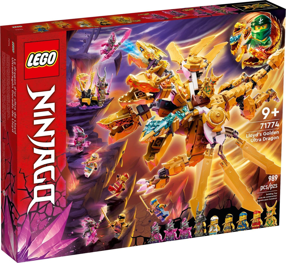 71774 Lloyd's Golden Ultra Dragon (Retired) (New Sealed)